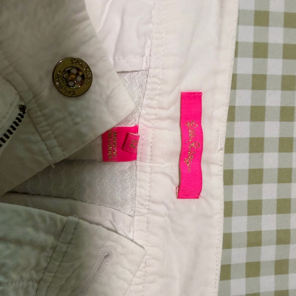 Kids White Jacket with Pink Accents